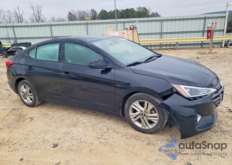 2019 Hyundai Elantra Sel из США, поврежденный, VIN 5NPD84LF1KH467290